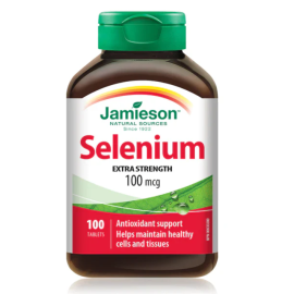 Jamieson Selenium Extra Strength 100mcg Tablets 100`S